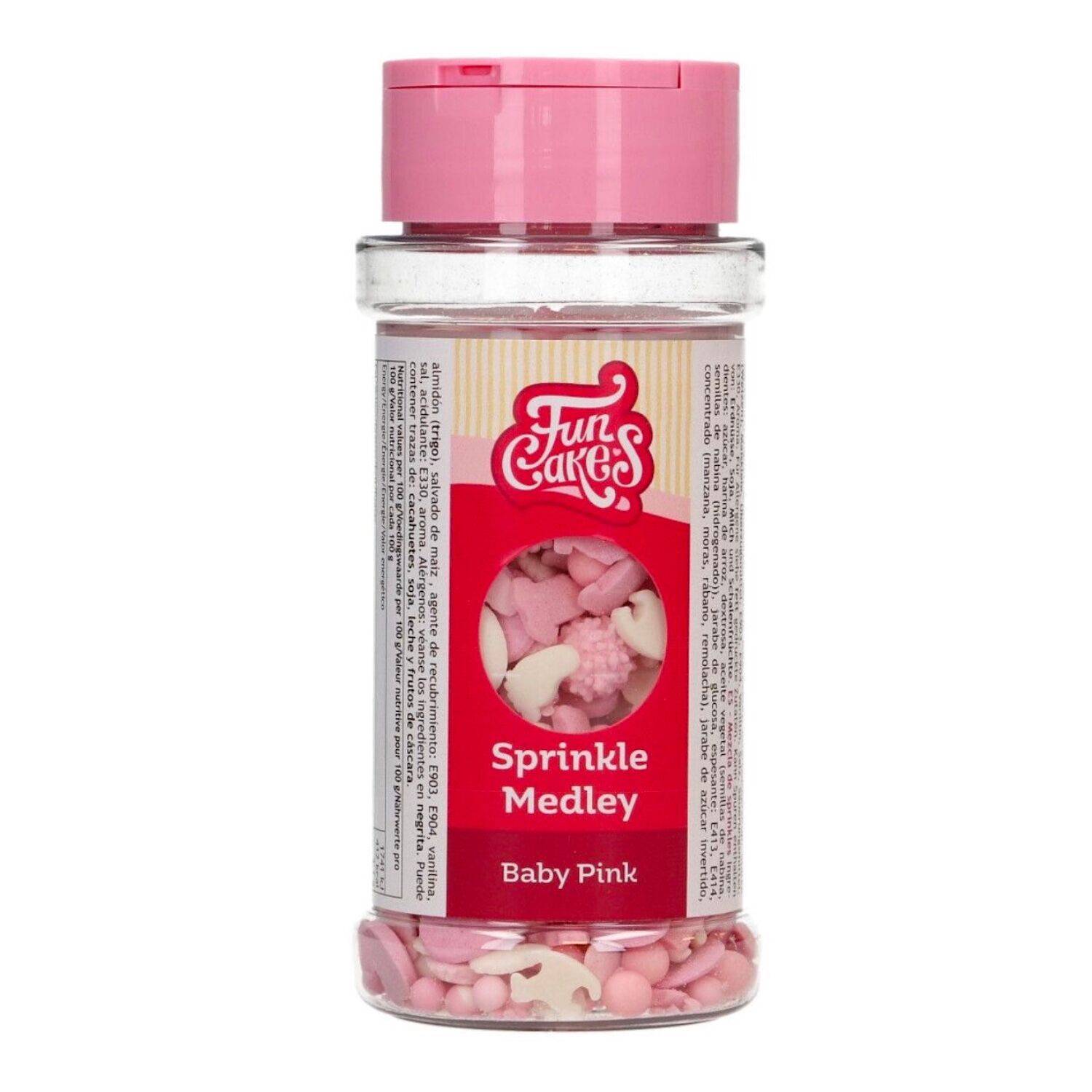SPRINKLES FUNCAKES - BABY PINK (50 G) 2 SPRINKLES FUNCAKES - BABY PINK (50 G) - Imagen 2