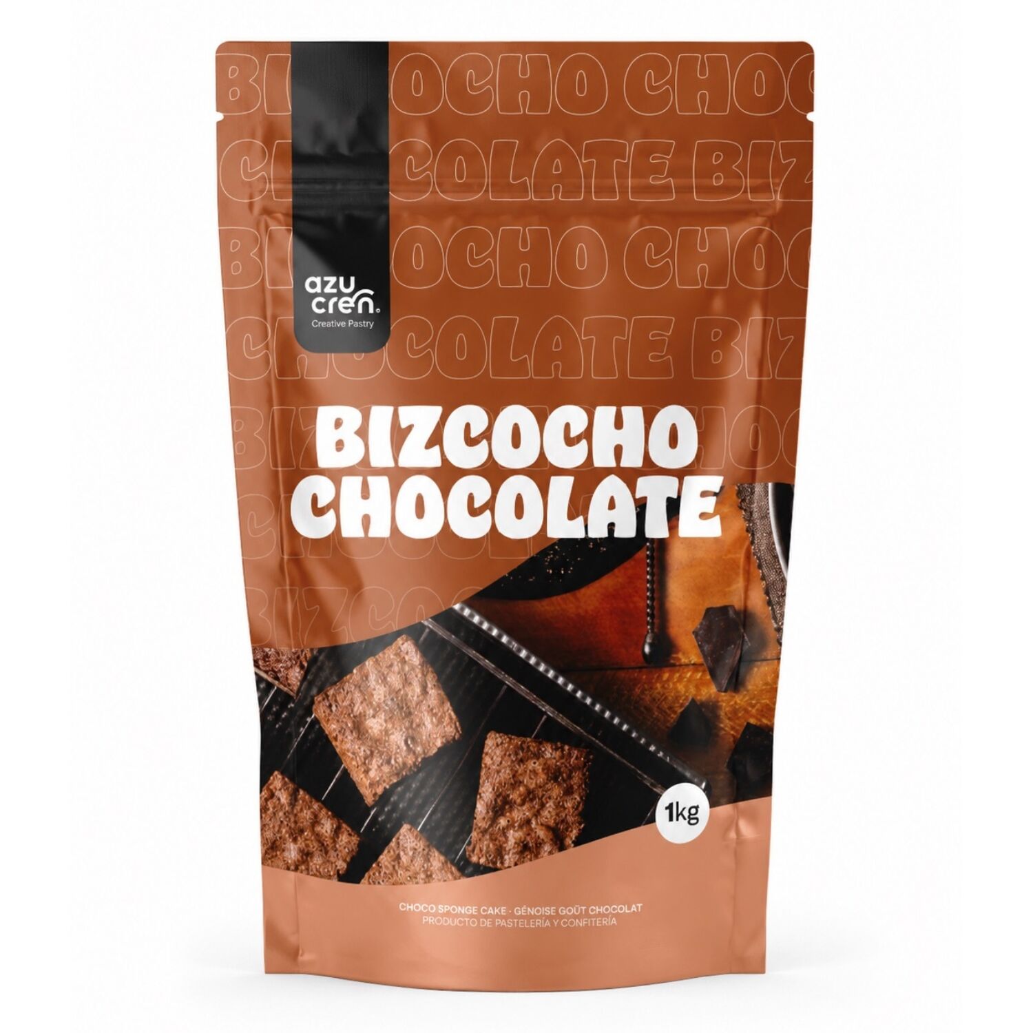 PREPARADO DE BIZCOCHO DE CHOCOLATE AZUCREN - 1 KG 1 PREPARADO DE BIZCOCHO DE CHOCOLATE AZUCREN - 1 KG