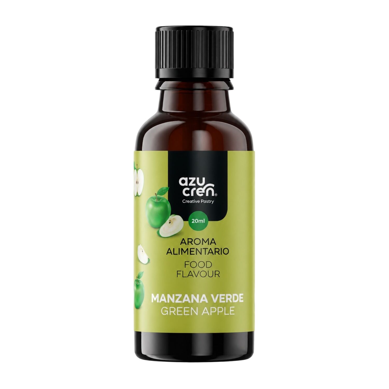 AROMA CONCENTRADO MANZANA VERDE 10 ML - AZUCREN 1 AROMA CONCENTRADO MANZANA VERDE 10 ML - AZUCREN