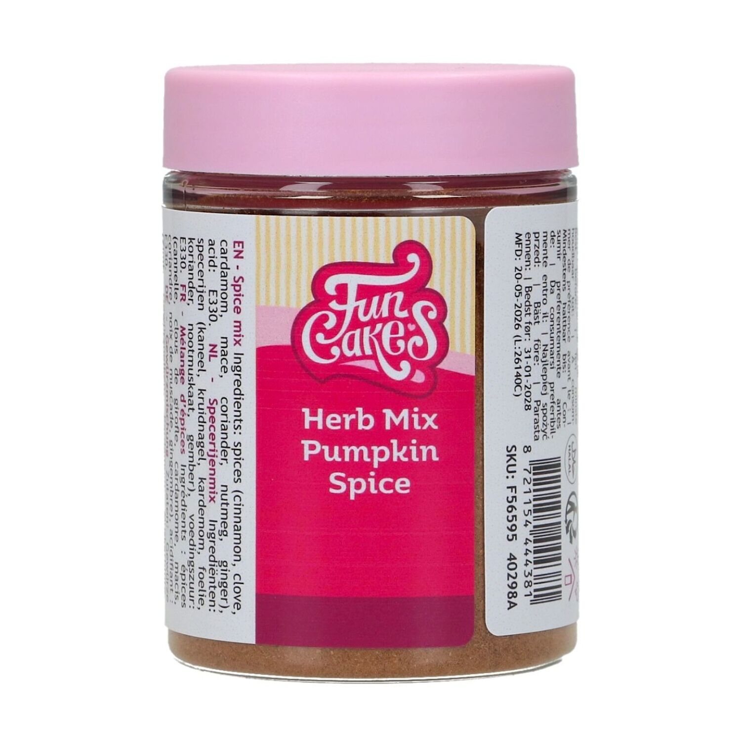 MEZCLA DE ESPECIAS PUMPKIN SPICE (35 G) – FUNCAKES 1 MEZCLA DE ESPECIAS PUMPKIN SPICE (35 G) – FUNCAKES