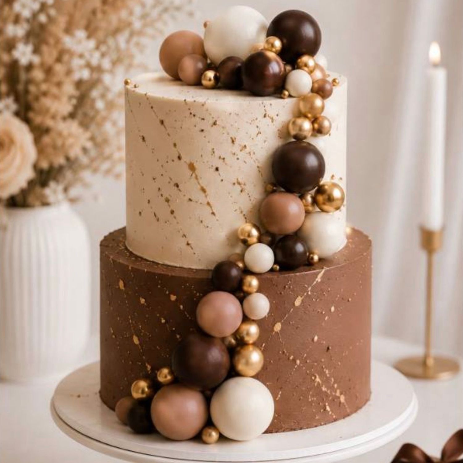 SET 32 BOLAS DECORATIVAS MIX CHOCOLATE AZUCREN 3 SET 32 BOLAS DECORATIVAS MIX CHOCOLATE AZUCREN - Imagen 3