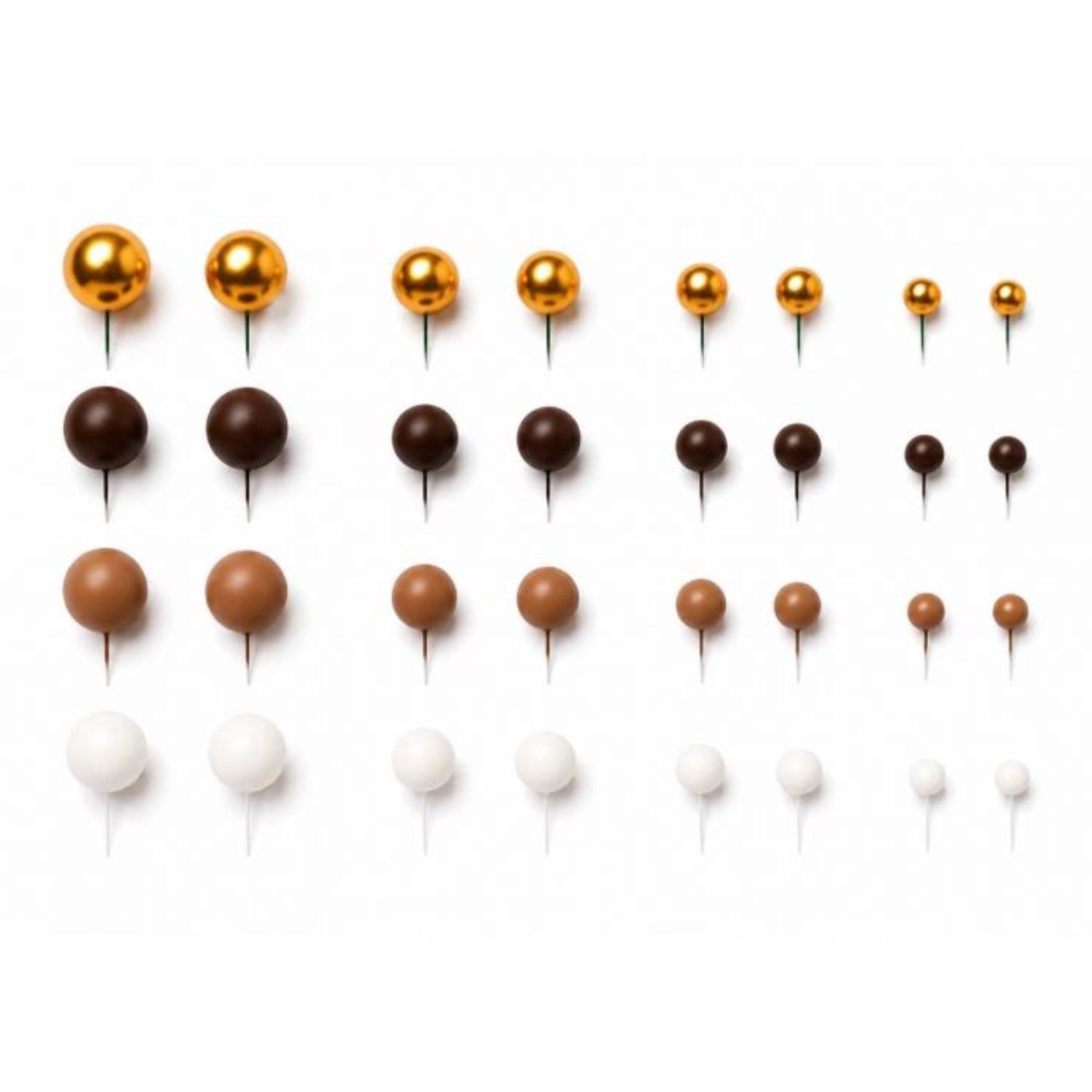 SET 32 BOLAS DECORATIVAS MIX CHOCOLATE AZUCREN 1 SET 32 BOLAS DECORATIVAS MIX CHOCOLATE AZUCREN