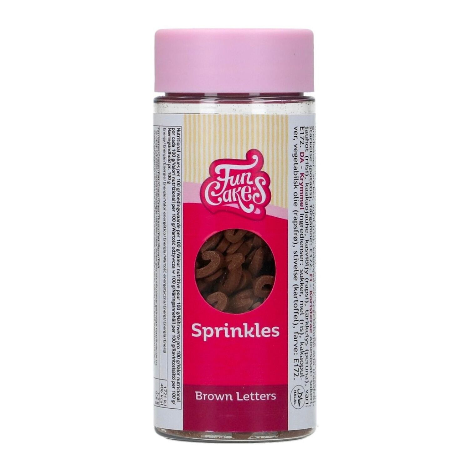 SPRINKLES FUNCAKES - LETRAS DE CHOCOLATE 50 G 2 SPRINKLES FUNCAKES - LETRAS DE CHOCOLATE 50 G - Imagen 2