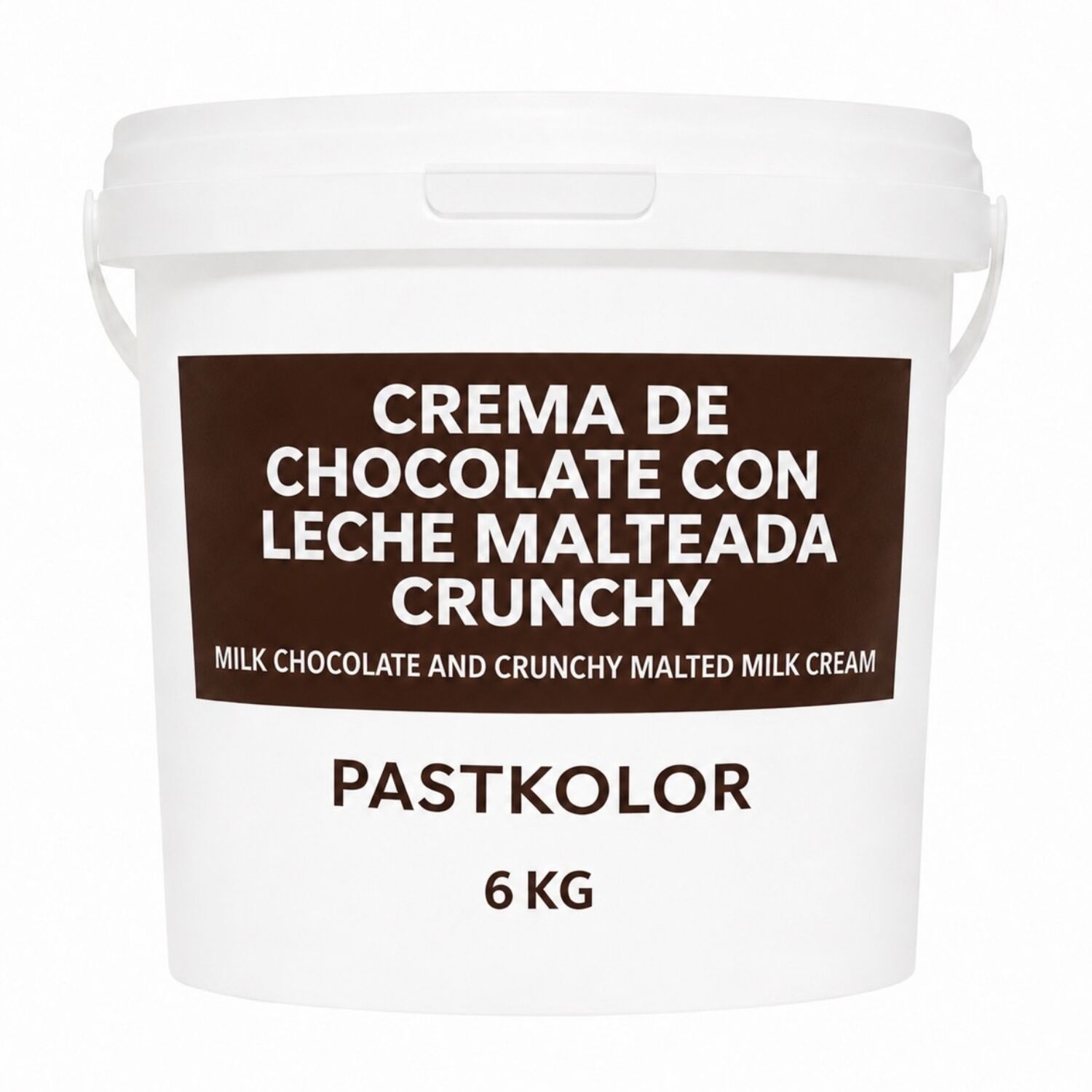 CREMA DE CHOCOLATE CON LECHE MALTEADA CRUNCHY PASTKOLOR - 6 KG 1 CREMA DE CHOCOLATE CON LECHE MALTEADA CRUNCHY PASTKOLOR - 6 KG