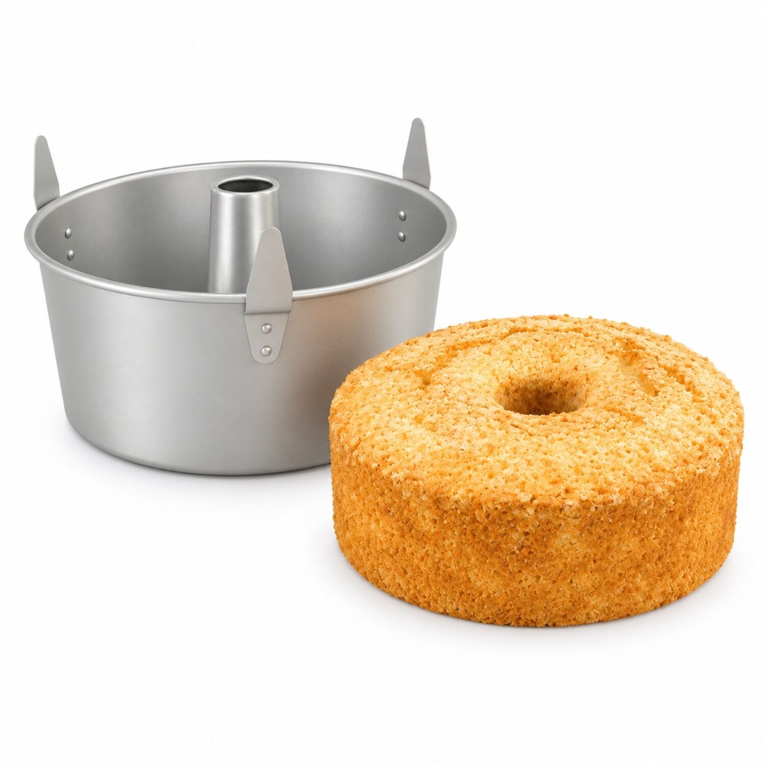 MOLDE "ANGEL FOOD" DESMONTABLE DE ALUMINIO ANODIZADO PME - Ø 15,2 CM / H 7,6 CM 3 MOLDE "ANGEL FOOD" DESMONTABLE DE ALUMINIO ANODIZADO PME - Ø 15,2 CM / H 7,6 CM - Imagen 3