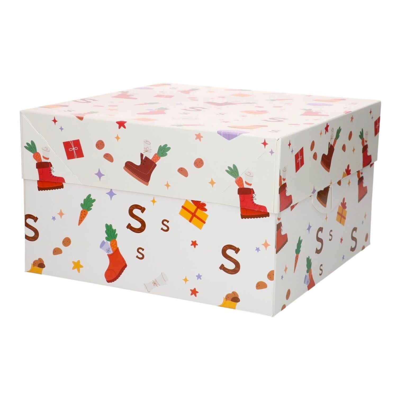 CAJA PARA TARTA SAN NICOLAS FUNCAKES - 25 CM 2 CAJA PARA TARTA SAN NICOLAS FUNCAKES - 25 CM - Imagen 2