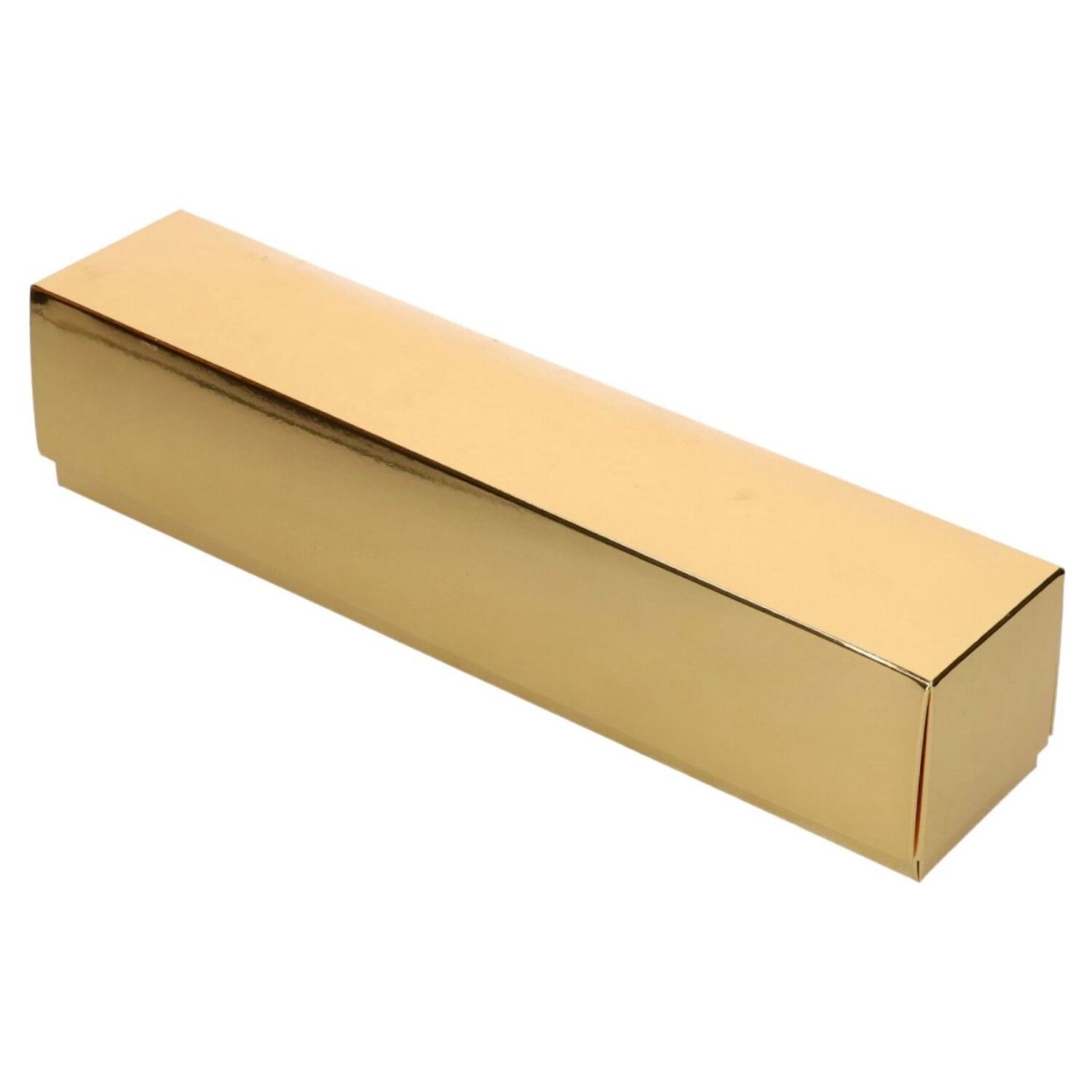CAJA ALARGADA PARA DULCES Y PASTELES DORADA FUNCAKES - 32 X 6 X 6 CM (10 U) 1 CAJA ALARGADA PARA DULCES Y PASTELES DORADA FUNCAKES - 32 X 6 X 6 CM (10 U)